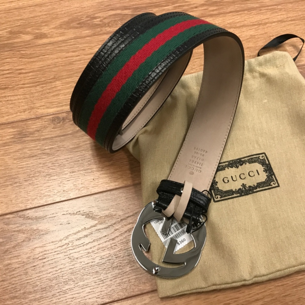 Authentic Gucci belt 95-38 - Picture 3 of 6